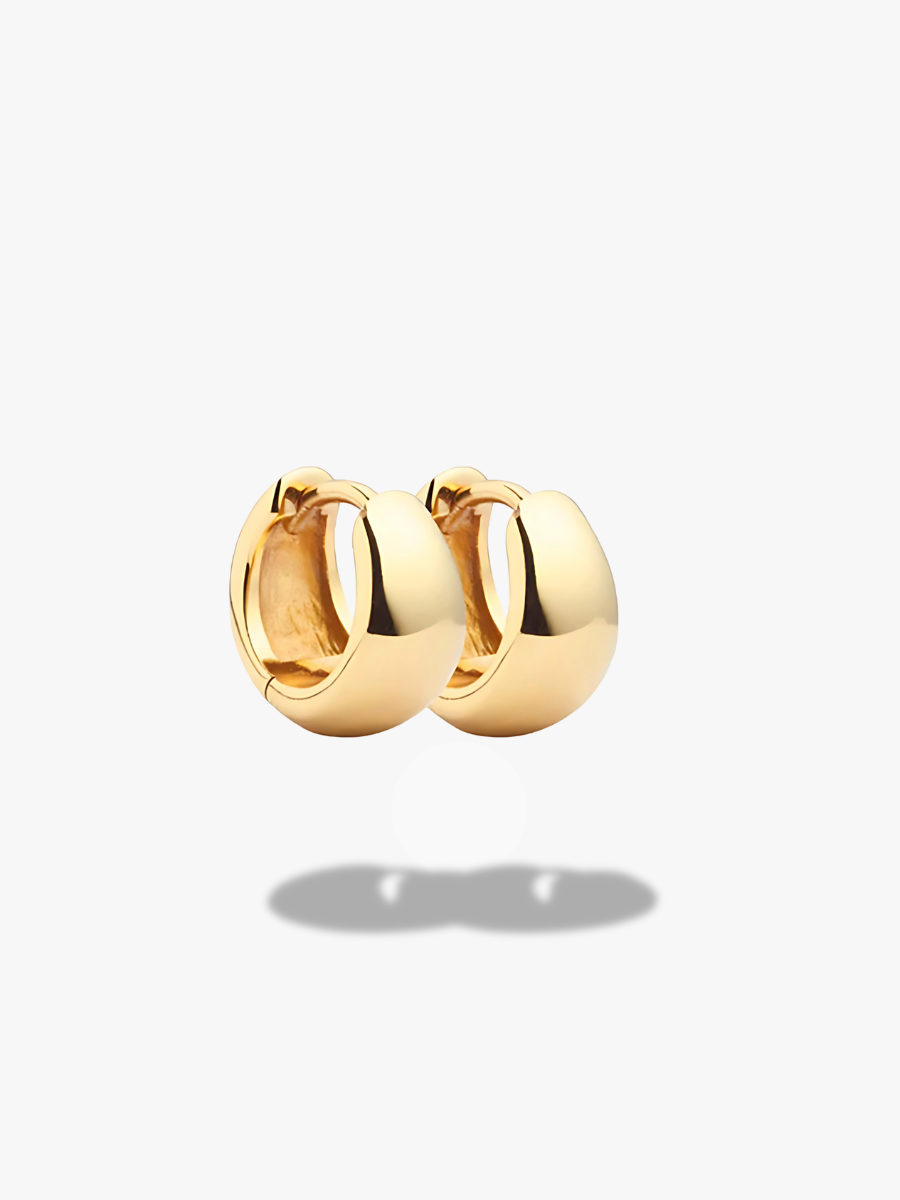 Timeless wide earrings