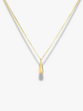 Teardrop-shaped necklace