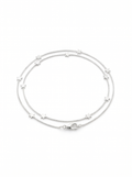 Silver Star Double Bracelet
