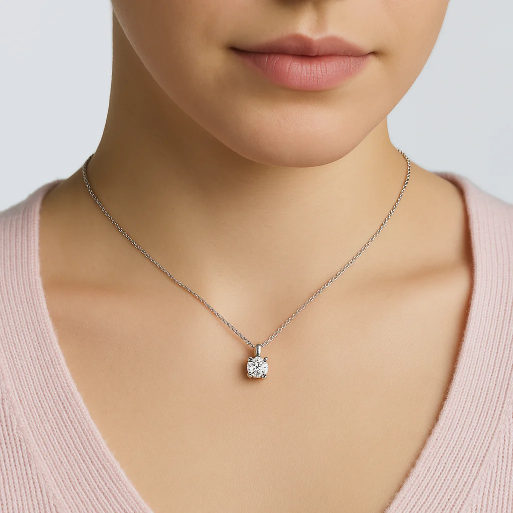 Lab Diamond Necklace